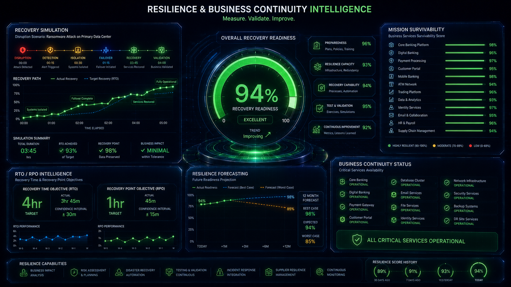 Resilience Intelligence